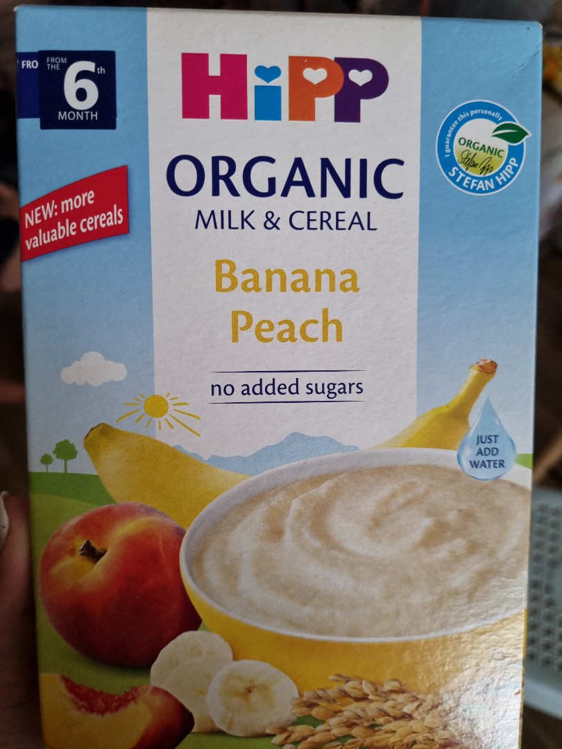 Hipp banana best sale and peach breakfast