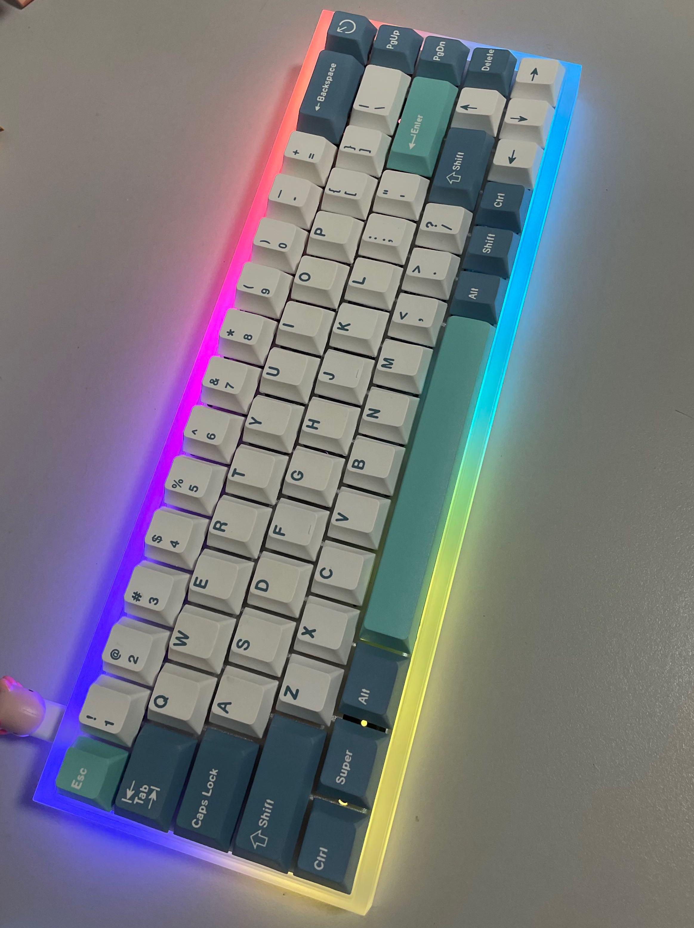 らくらくメ Tofu65 Acrylic KBD67 V2 自作キーボード L9a3N