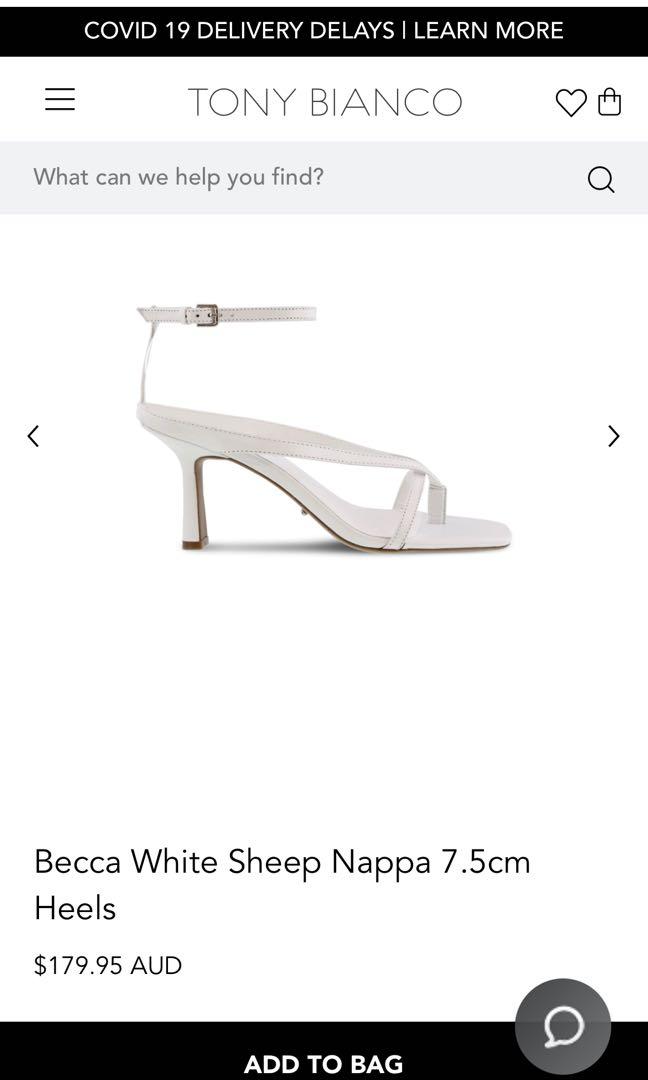 Tony bianco becca sandal top