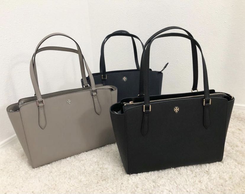 Emerson top zip hotsell tote tory burch