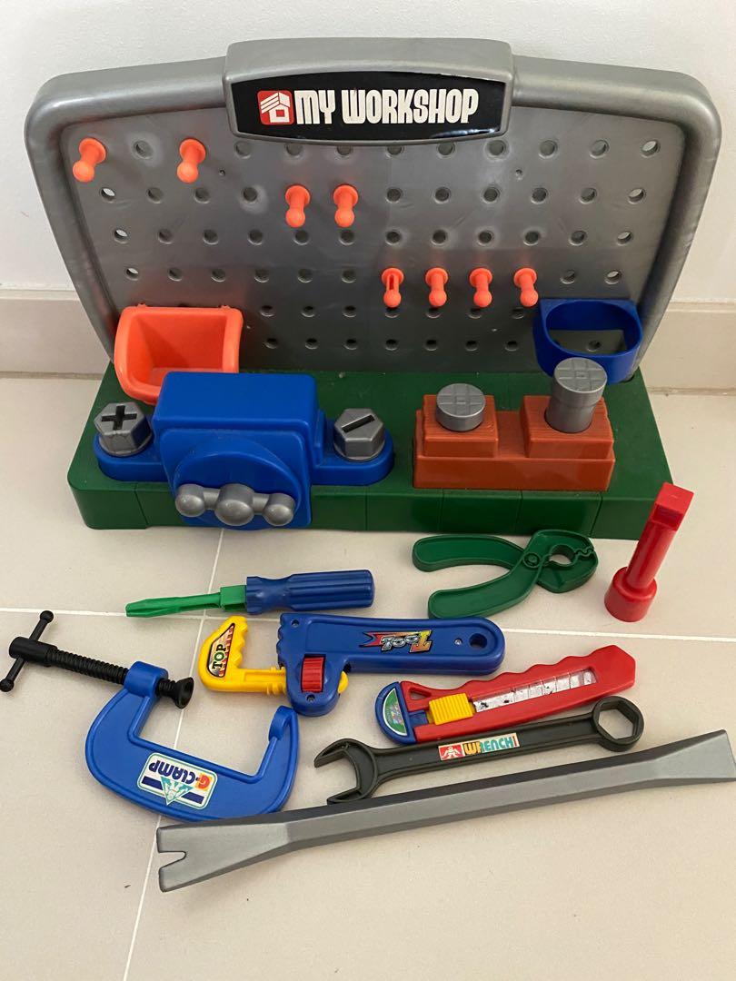 Toy hardware with tools, Hobbies & Toys, Toys & Games on Carousell
