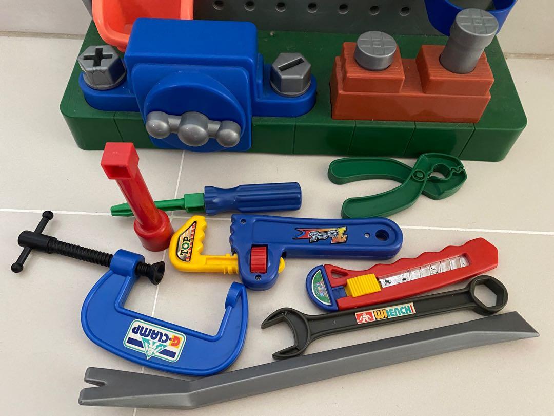 Toy hardware with tools, Hobbies & Toys, Toys & Games on Carousell