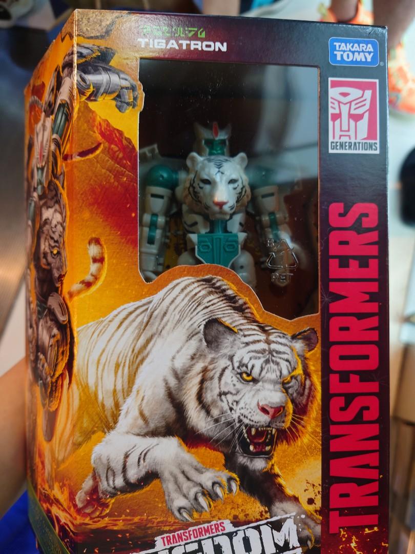 Transformer Kingdom War Cybertron KD 14 Tigatron, 興趣及遊戲, 玩具 & 遊戲類