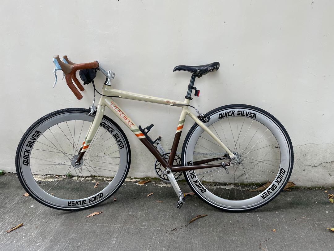 Trek single shop speed road bike