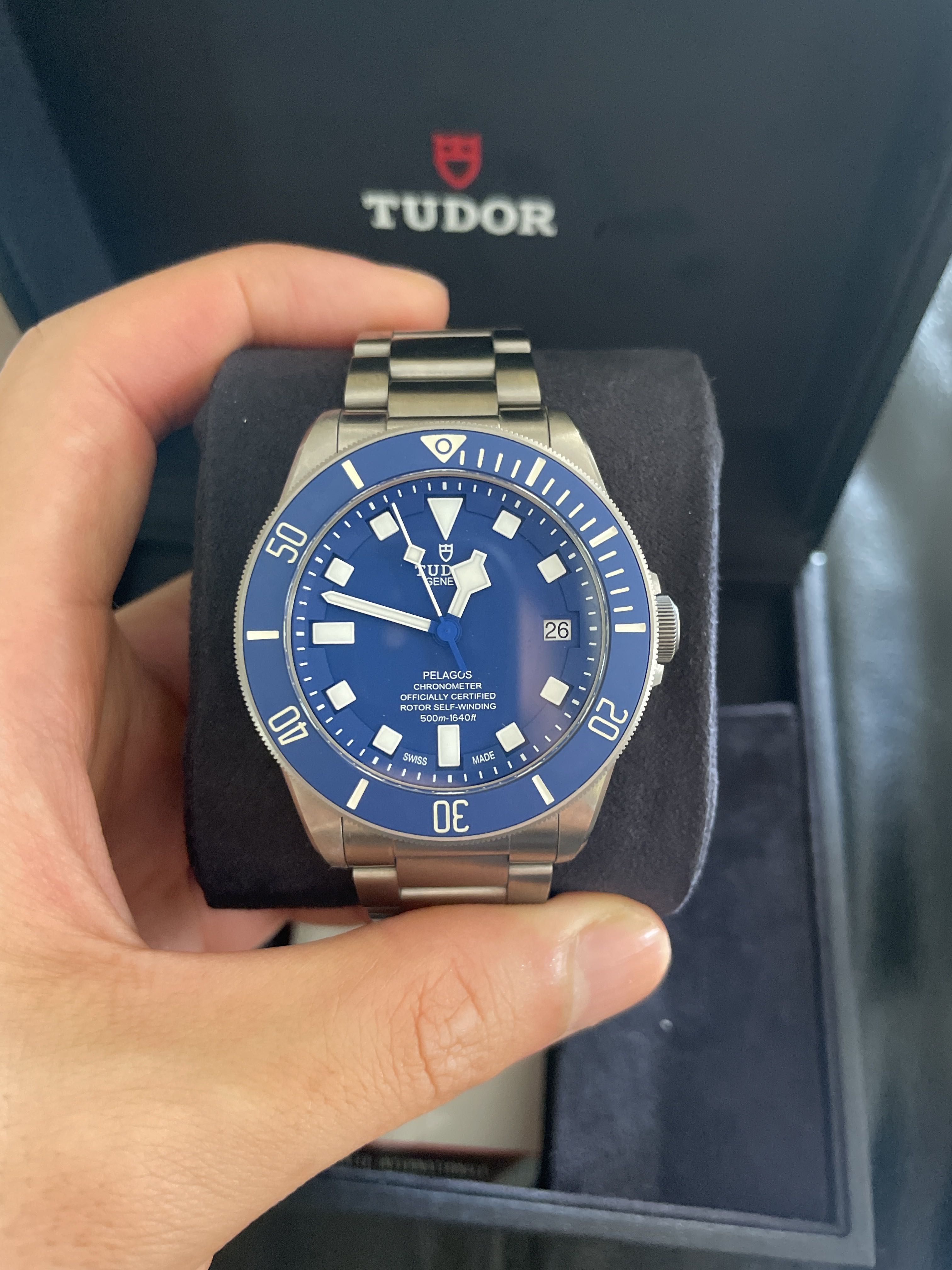 tudor pelagos blue for sale