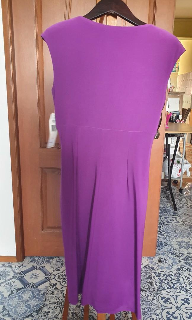 US 4 Lauren Ralph Lauren Bright Purple Dress, Women's Fashion, Dresses &  Sets, Dresses on Carousell