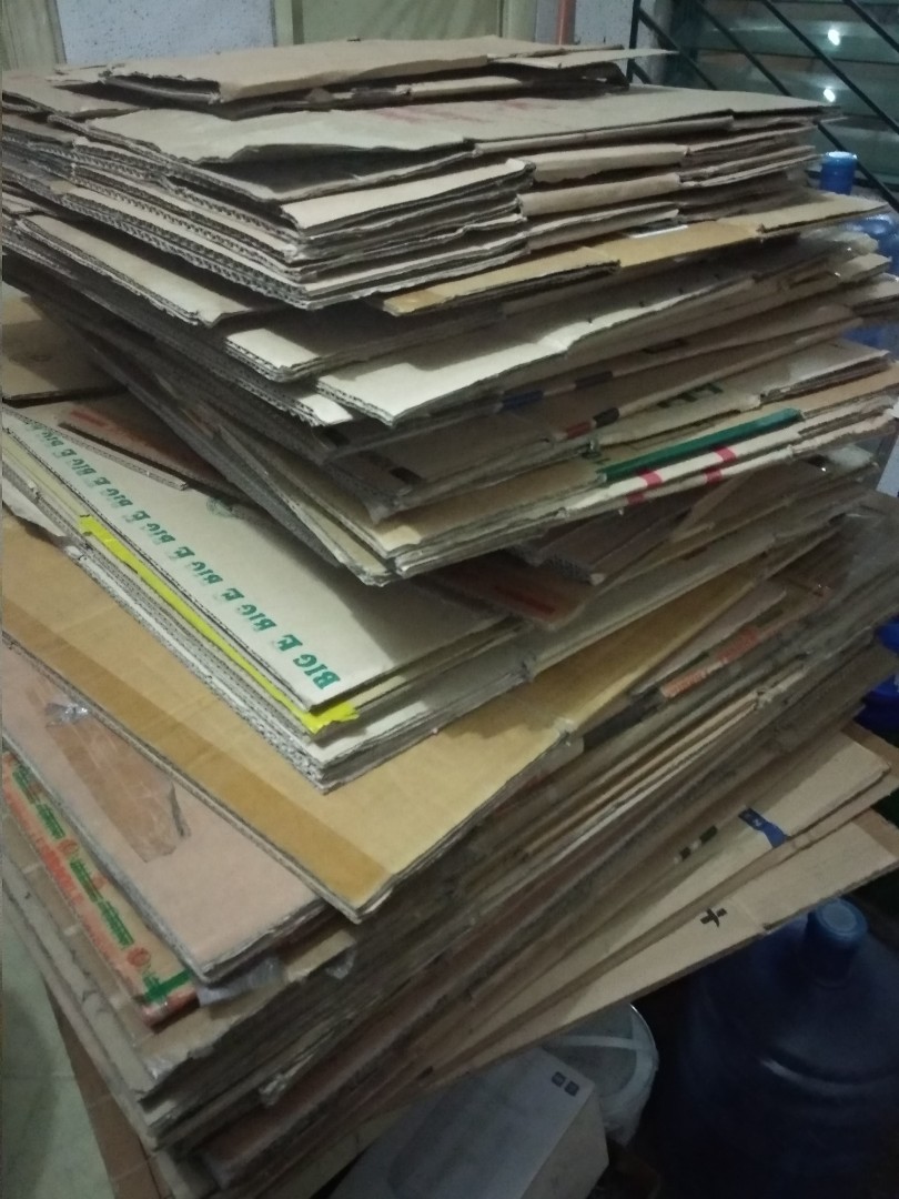 Used Corrugated Boxes sold per kilo, Furniture & Home Living, Home