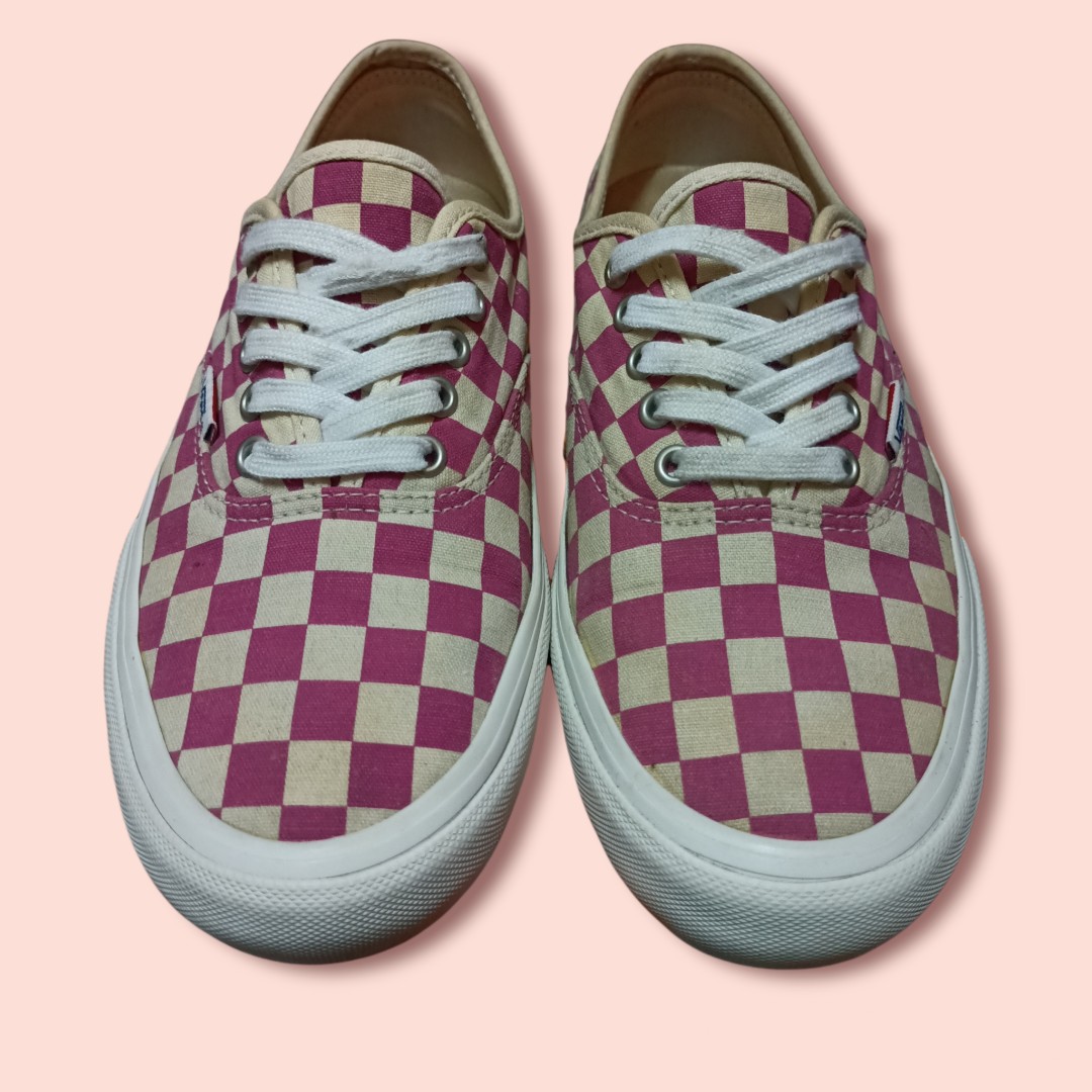 vans authentic pro checker