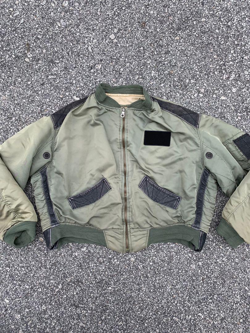 Vintage 60s 70s AF1 Bomber jacket riri zipper