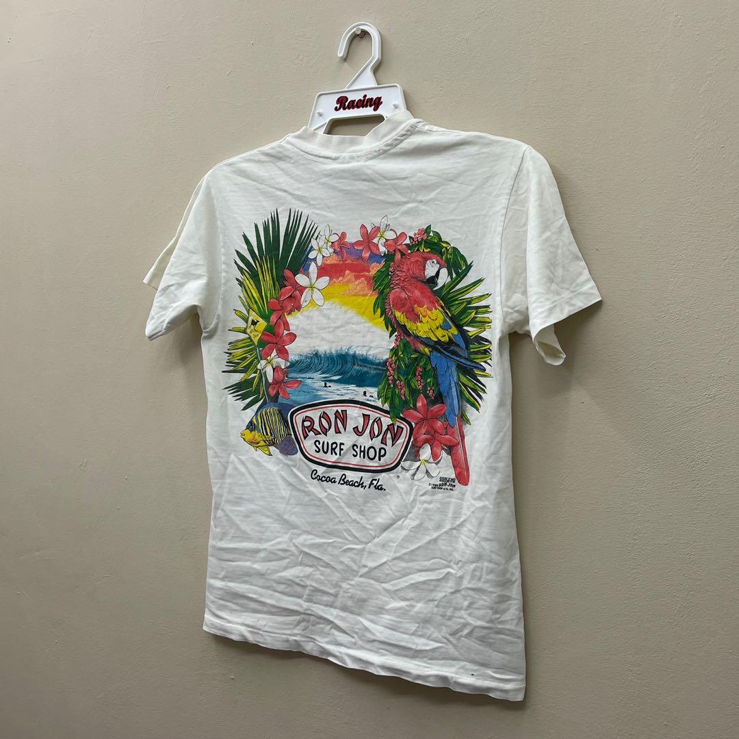 Vintage 80s Ron Jon T Shirt Men s Fashion Tops Sets Tshirts