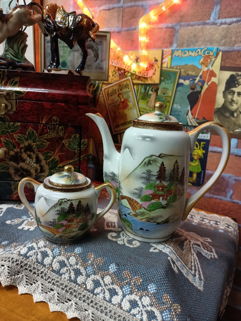 Vintage japanese clearance china set