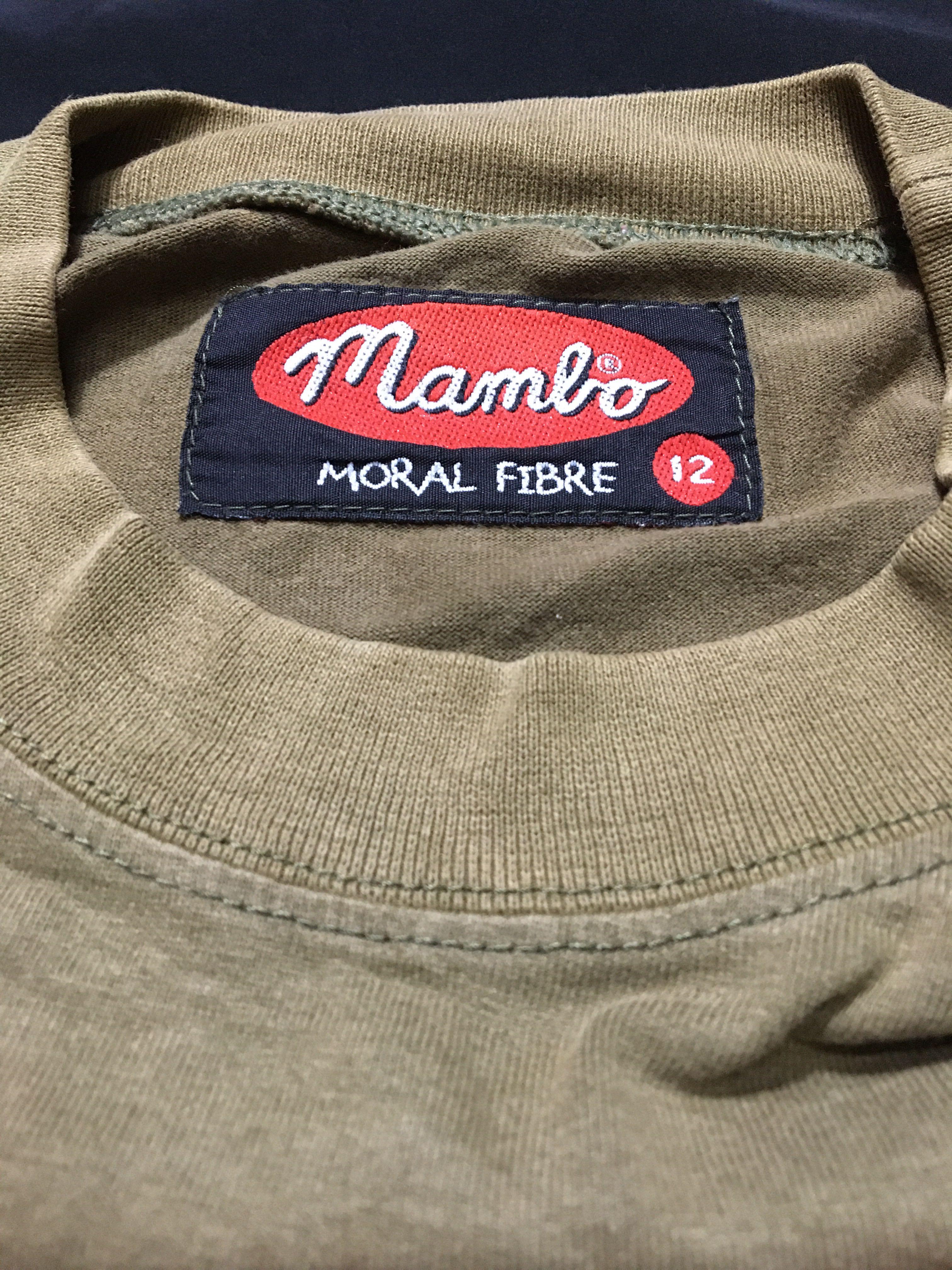 Vintage Mambo shirt, Men&rsquo;s Fashion, Tops & Sets, Tshirts & Polo Shirts