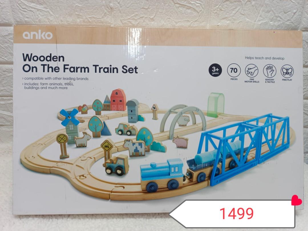 Kmart 70 piece train set new arrivals