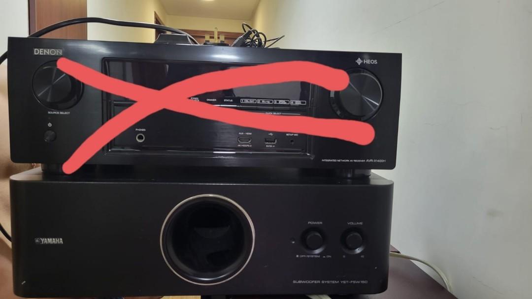 YAMAHA YST-FSW150, 音響器材, Soundbar、揚聲器、藍牙喇叭、耳擴