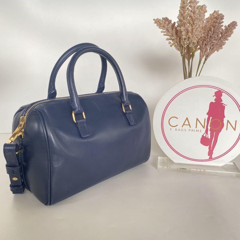 YSL Mini Duffle Navy Blue Bag. Made in Italy., Luxury, Bags & Wallets