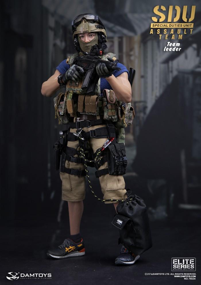 全新1/6 Damtoys SDU 飛虎隊Special Duties Unit ASSAULT TEAM LEADER