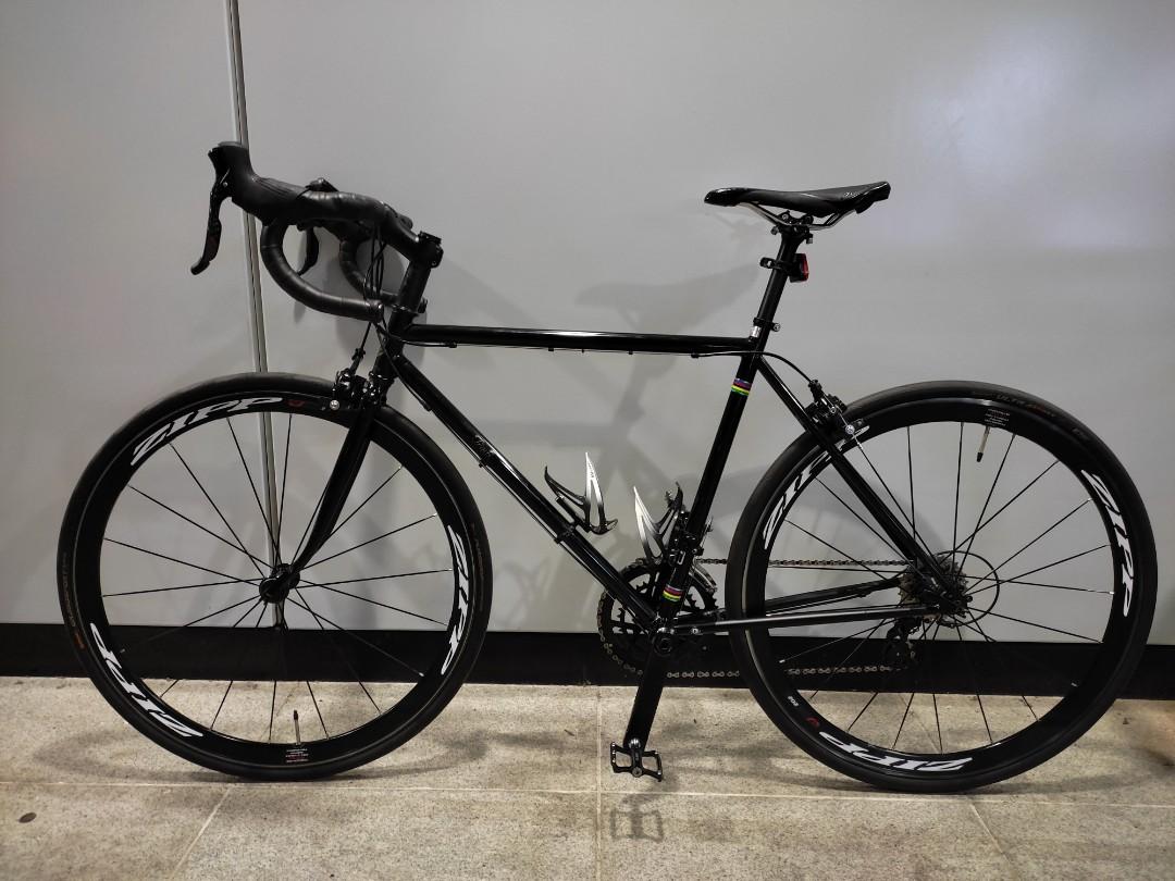 vintage road bike new components