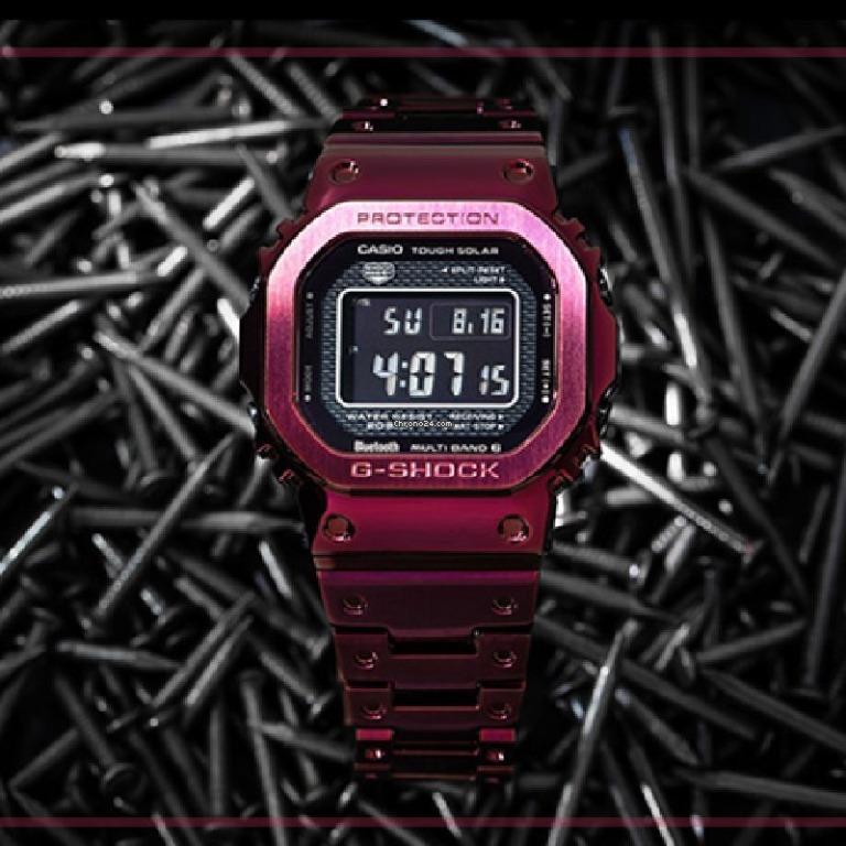 電子消費券佐敦門市現貨100% 全新Casio G-Shock GMW-B5000RD-4 GMW