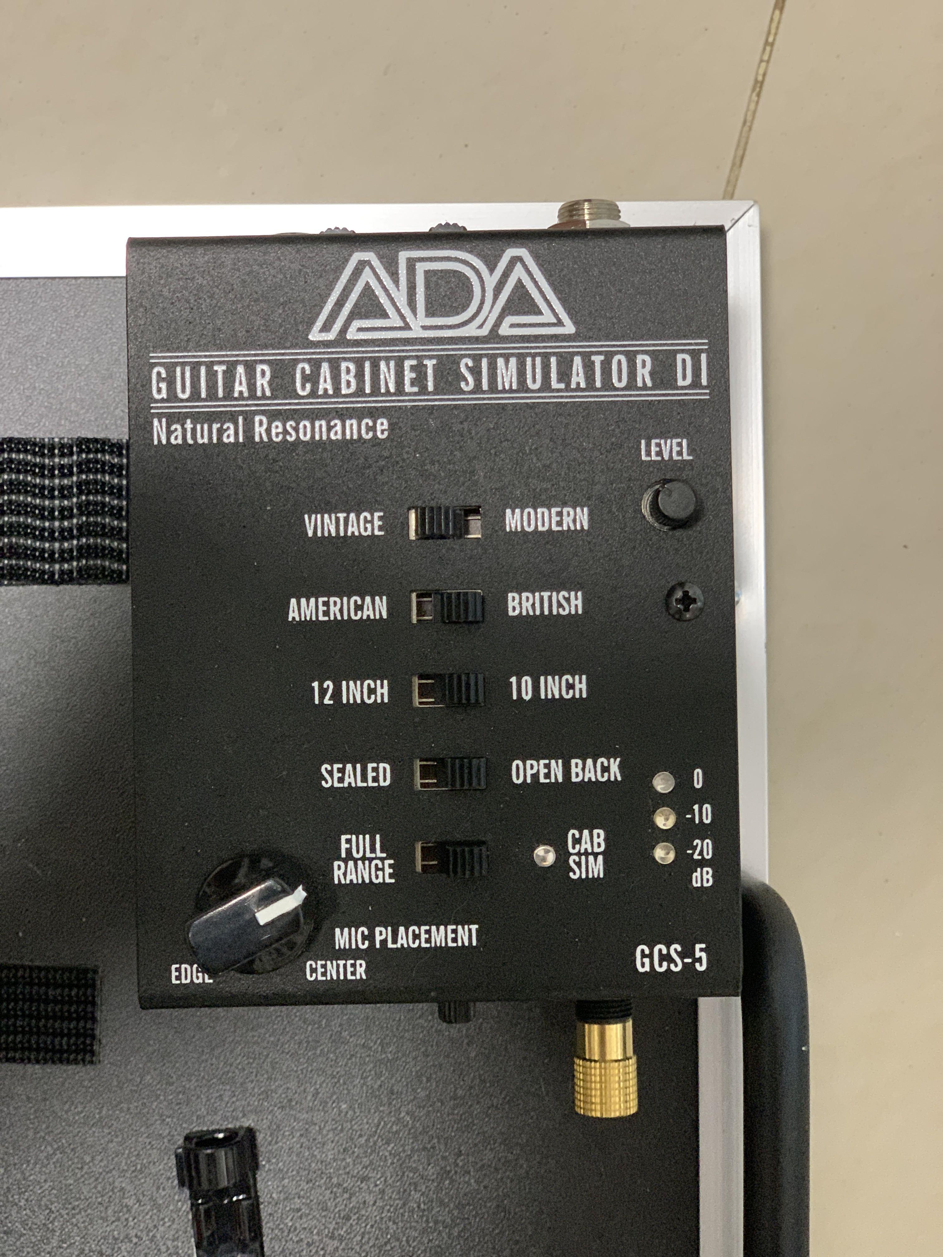 ADA GCS-5 Guitar Cabinet Simulator DI, 興趣及遊戲, 音樂、樂器