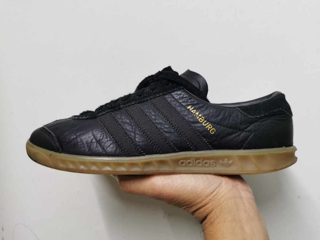Adidas hamburg triple black outlet