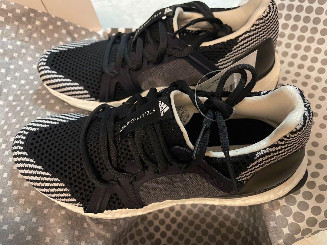 Stella mccartney x ultra boost trainers black white granite discount