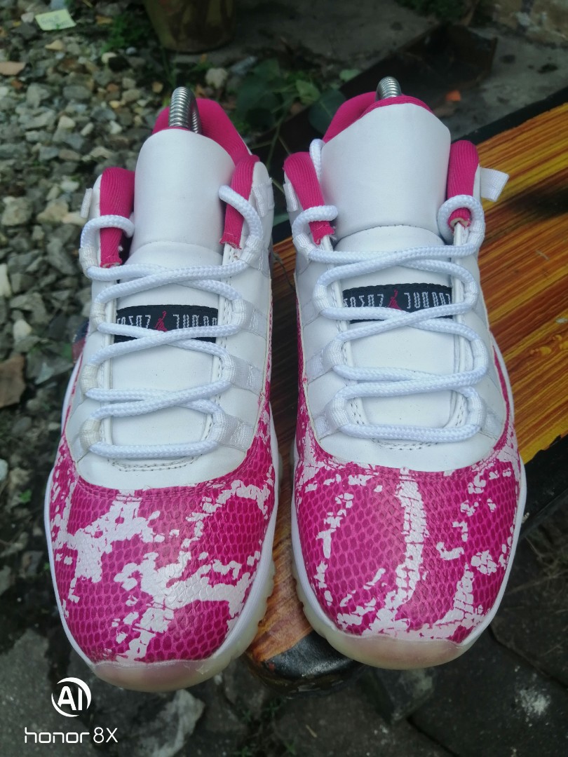 Pink and store blue jordan 11