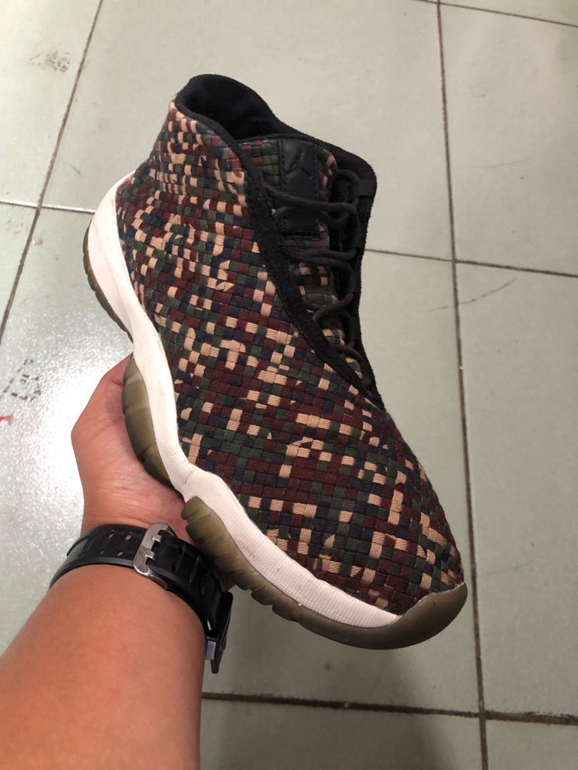 Air Jordan Future Premium Camo 9.5 US Men s Fashion Footwear