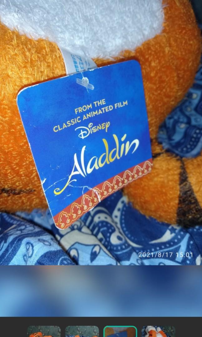 Alladin (rajah jasmine tiger) (Category: Plushies & Soft Toys) located in Quezon City. Submitted by joyceebet (Listing ID 1130501578, Image 2). Description: Rajah, the tiger that always accompanies Jazmin de Aladdin comes in the form of a stuffed animal, most adorable. Sega within its line Disney Characters launches this incredible and large Rajah stuffed toy 47 cm long, made with high quality materials. This Tiger is the companion and guardian o