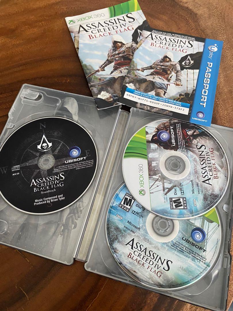 Assassins Creed Black Flag (Category: Xbox) located in Muntinlupa City. Submitted by goldlevel (Listing ID 1130517184, Image 2). Description: 2 CDs in one, Slightly Used, and no scratches in CD. .