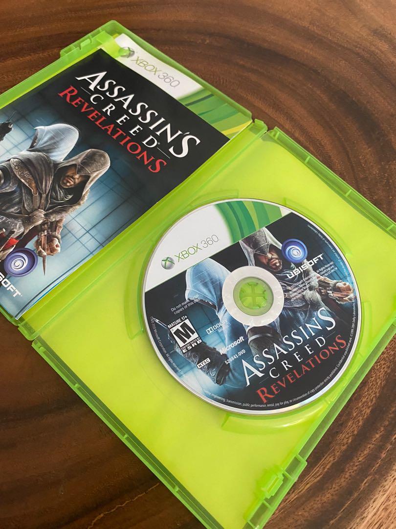 Assassin’s Creed Revelation (Category: Xbox) located in Muntinlupa City. Submitted by goldlevel (Listing ID 1130516935, Image 2). Description: Assassin Creed Revelation for Xbox 360, slightly used, and no scratches in CD. .