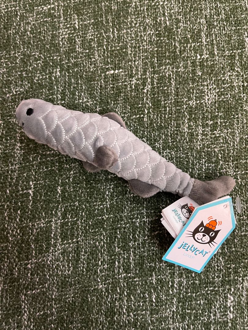 *AUTHENTIC* Jellycat Sensational Seafood Sardine (3cm x 16cm), Hobbies