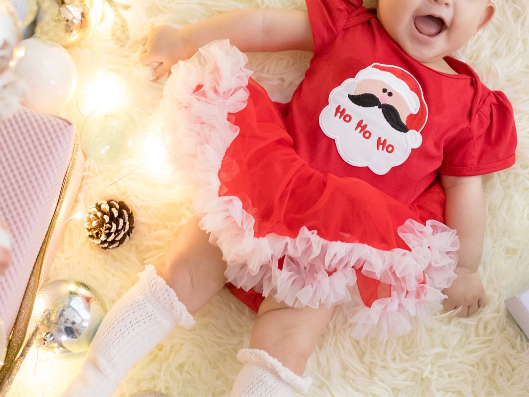 Christmas outfit discount for little girl