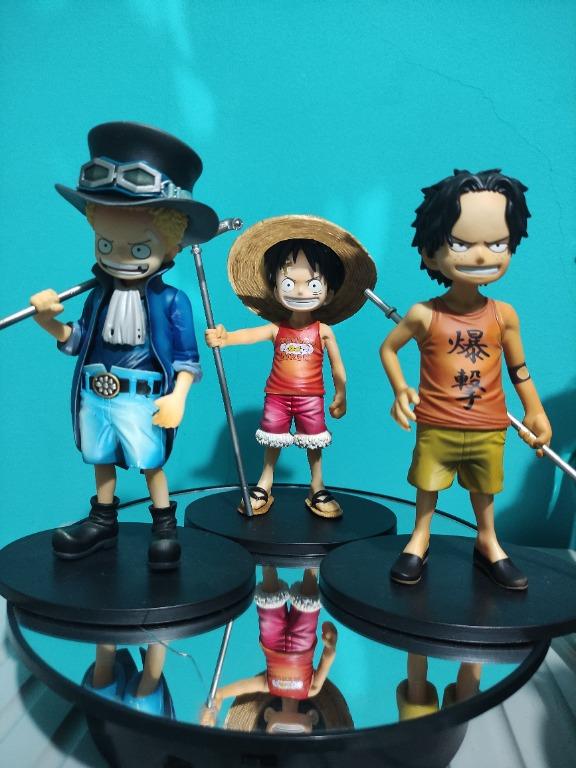 Banpresto One Piece Grand Line Children; Sabo, Ace And Luffy (Set), Hobbies  & Toys, Toys & Games On Carousell