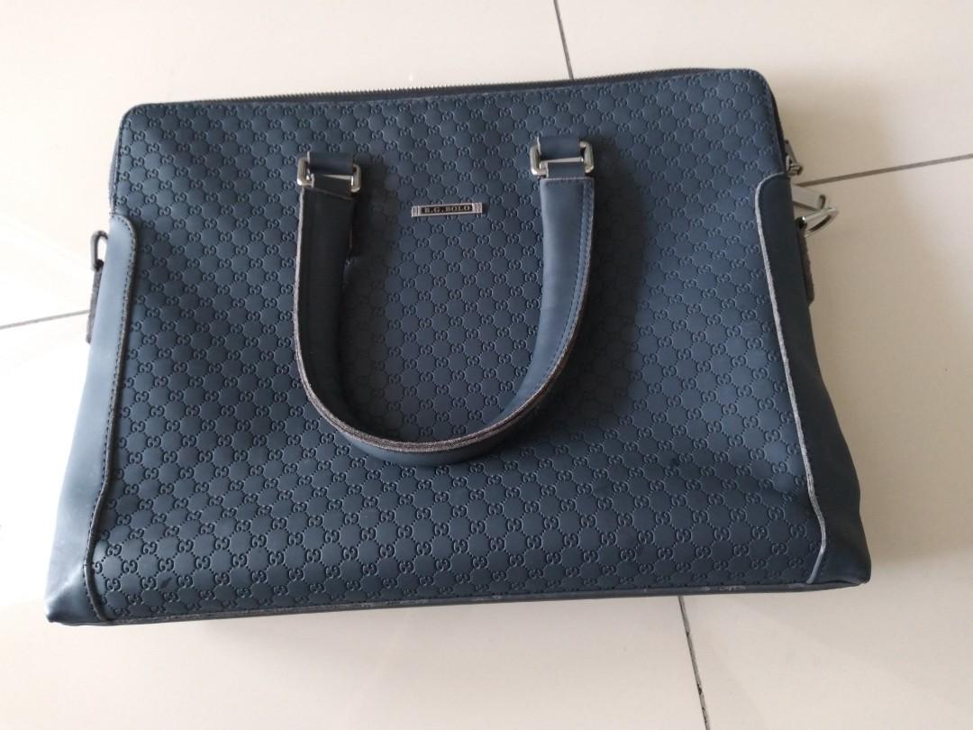 B.G.BOLO Men s Leather Hand Bag Men s Fashion Bags Briefcases