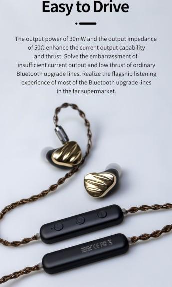 BGVP M3 Ture Wireless TWS Bluetooth Compatible 5.2 APTX Adaptive AAC SBC Qualcomm QCC5144 Chip MMCX earbuds IEM with transparency mode cvc clear calls