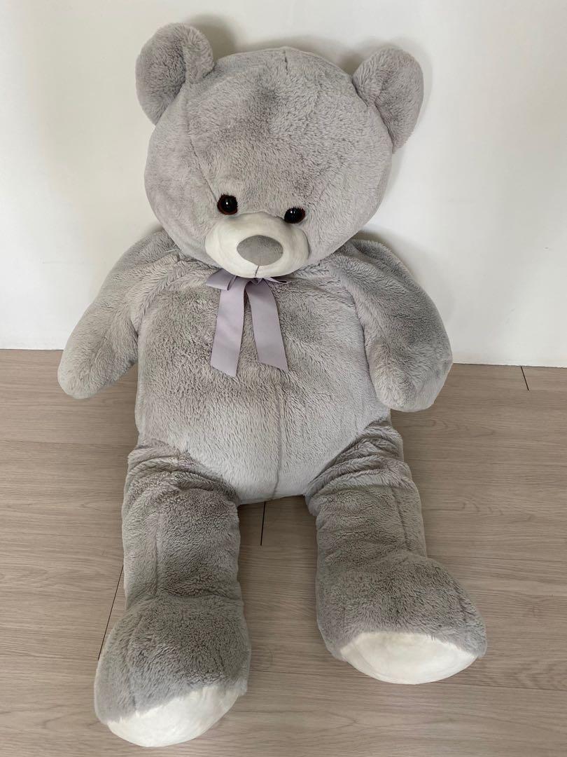 Big hot sale grey teddy