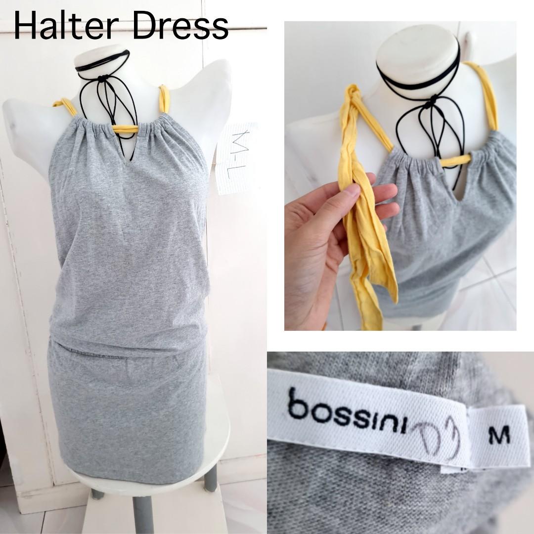 types of halter dresses
