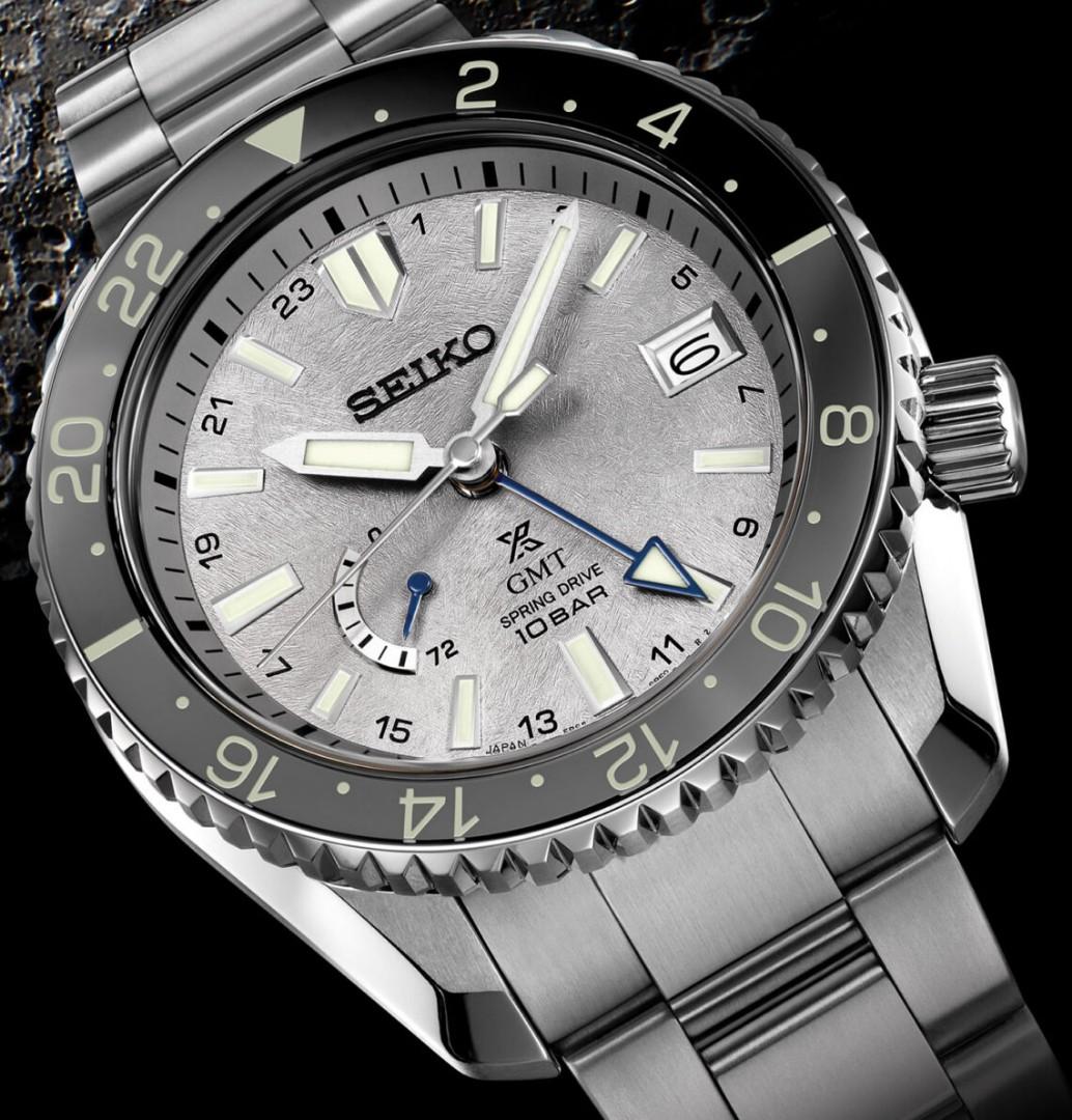 Brand New Seiko Prospex LX Spring Drive GMT Titanium 'Lunar' US Exclusive  SNR051, Luxury, Watches on Carousell