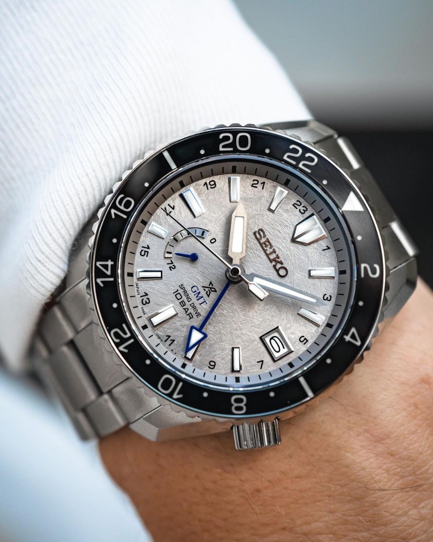 Brand New Seiko Prospex LX Spring Drive GMT Titanium 'Lunar' US Exclusive  SNR051, Luxury, Watches on Carousell