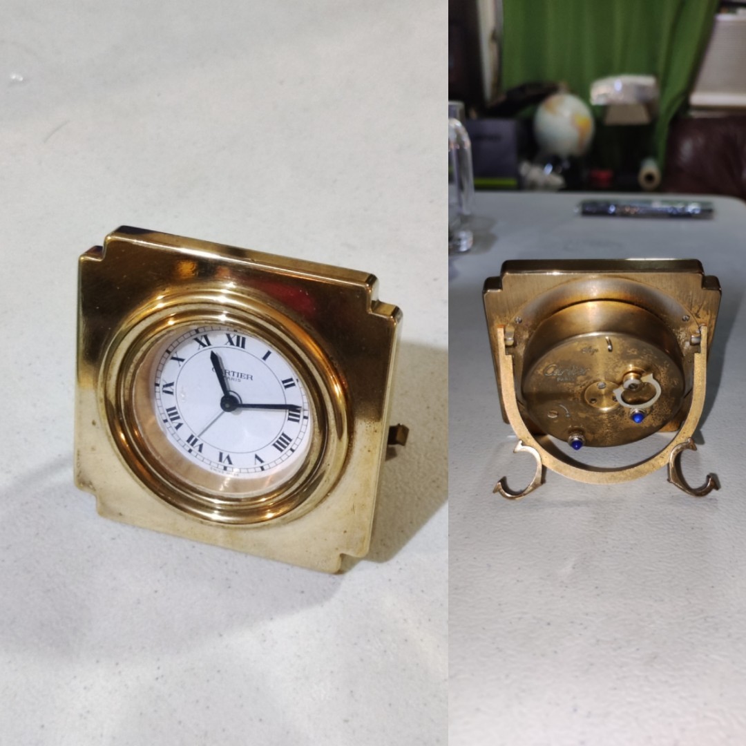 Cartier Alarm Clock, Men's Fashion 