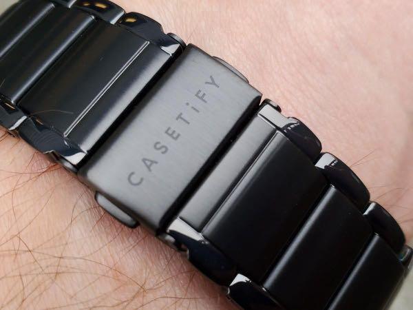 Casetify metal cheap apple watch band