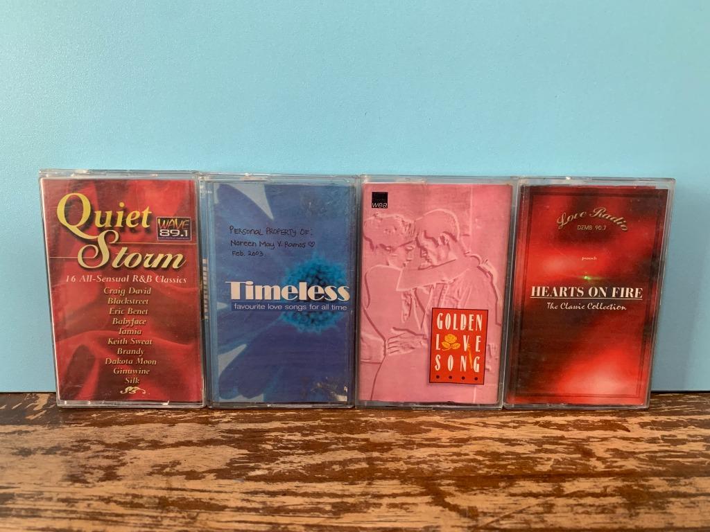 Cassette Tapes - Love songs collections (Category: CDs & DVDs) located in Angono. Submitted by abc.ajaccess (Listing ID 1130468024, Image 1). Description: Love Song collections 400 or 100 each.
