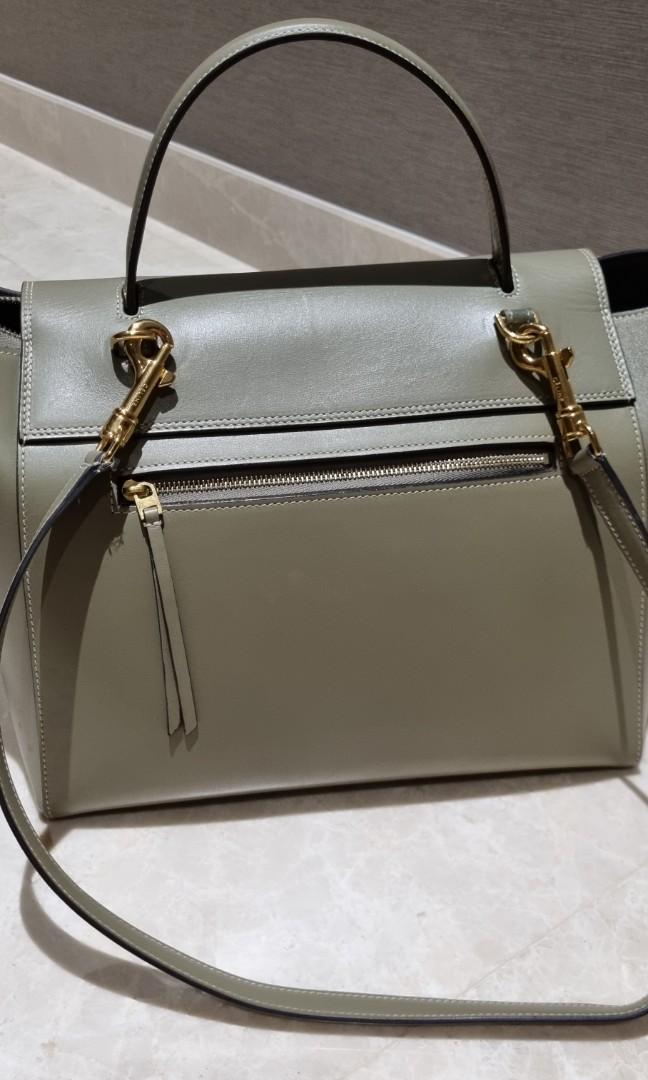 Celine belt bag mini in light khaki