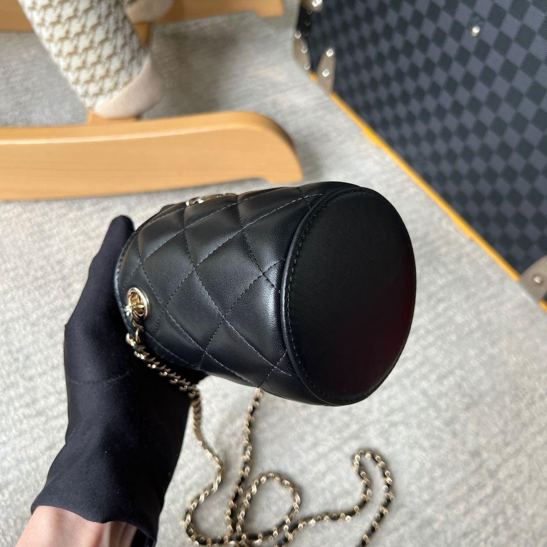 Chanel Mini Bucket Bag, Luxury, Bags & Wallets on Carousell