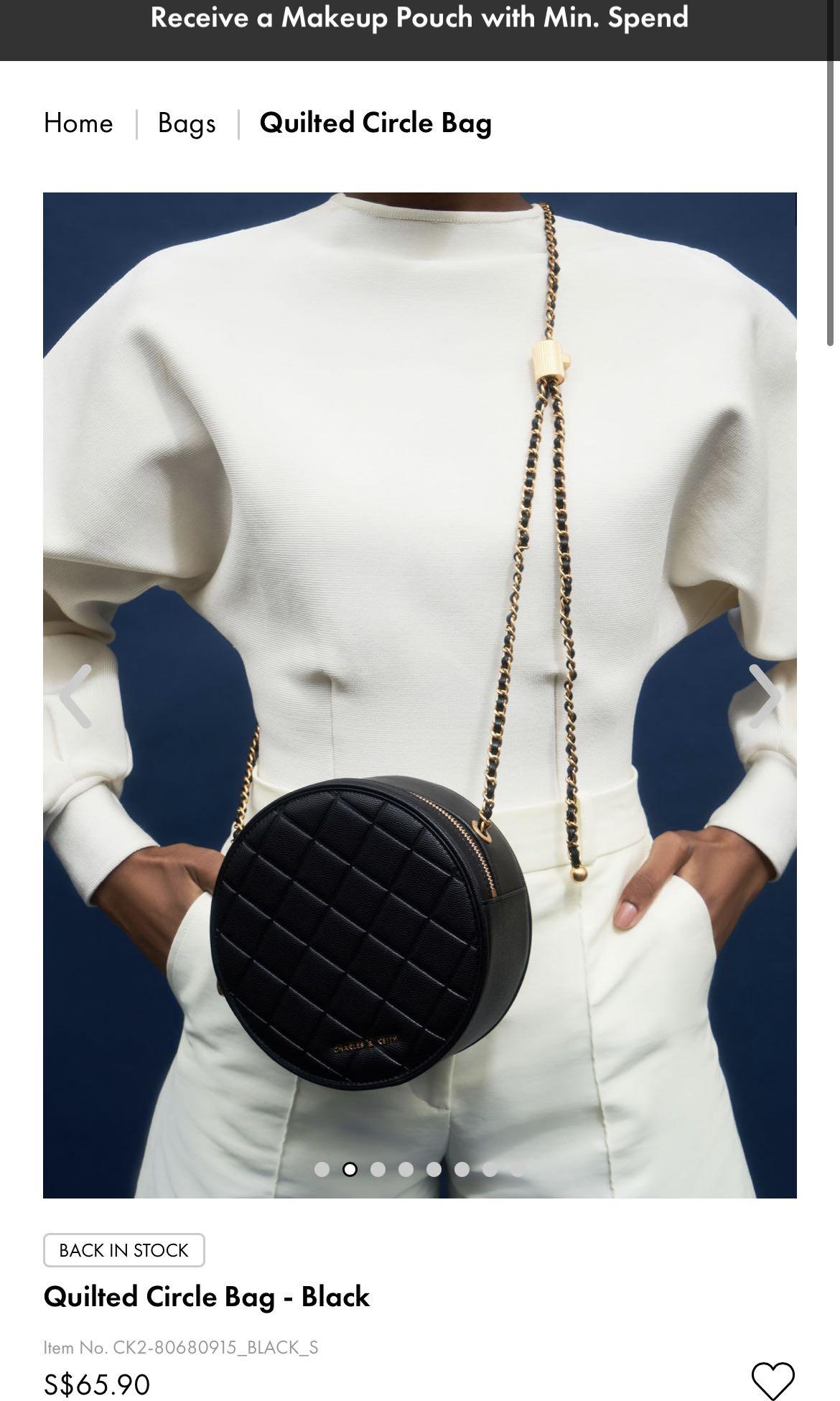 Charles and 2025 keith circle bag