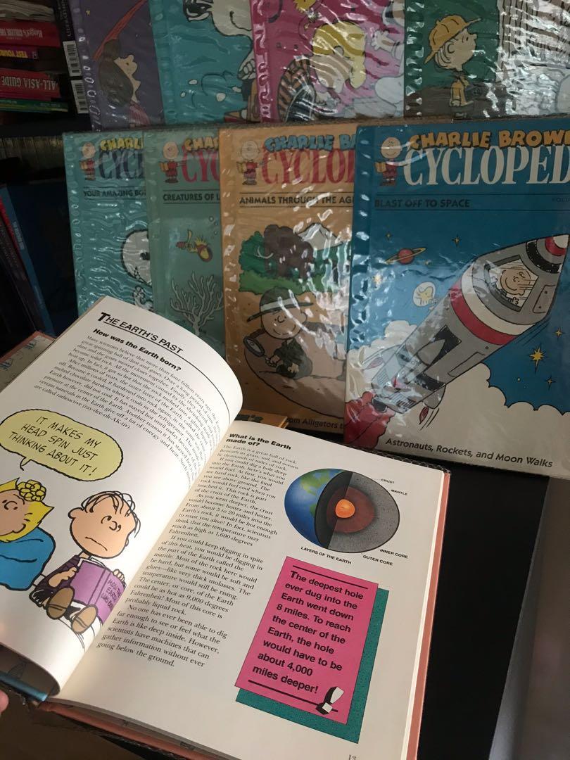 Charlie Brown Encyclopedia set of 15, Hobbies & Toys, Books & Magazines