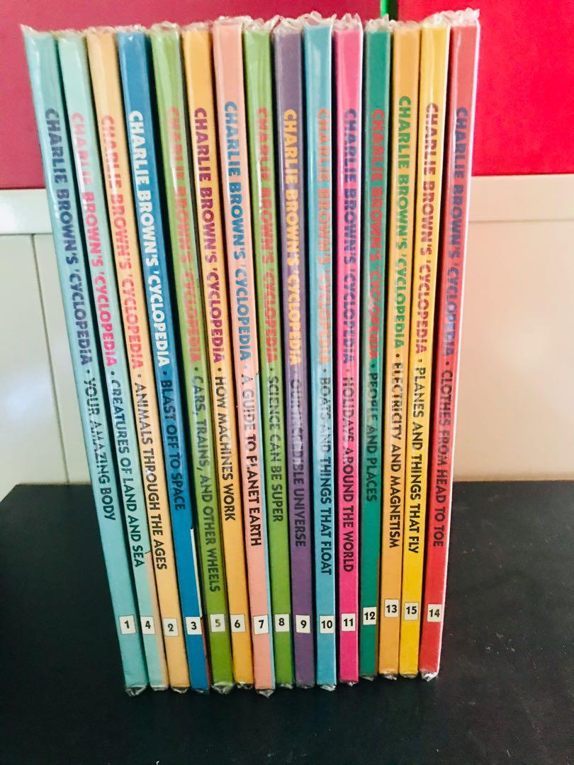 Charlie Brown Encyclopedia set of 15, Hobbies & Toys, Books & Magazines