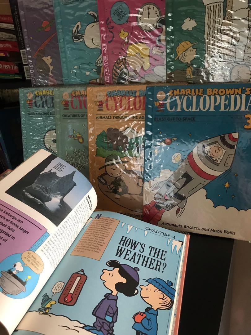Charlie Brown Encyclopedia set of 15, Hobbies & Toys, Books & Magazines