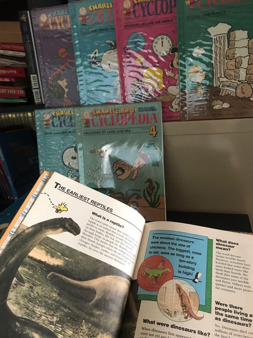 Charlie Brown Encyclopedia set of 15, Hobbies & Toys, Books & Magazines