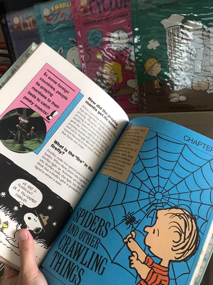 Charlie Brown Encyclopedia set of 15, Hobbies & Toys, Books & Magazines